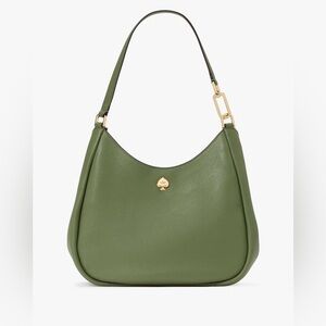 Kate Spade Kayla Large Triple Compartment Shoulder Bag Olive Green